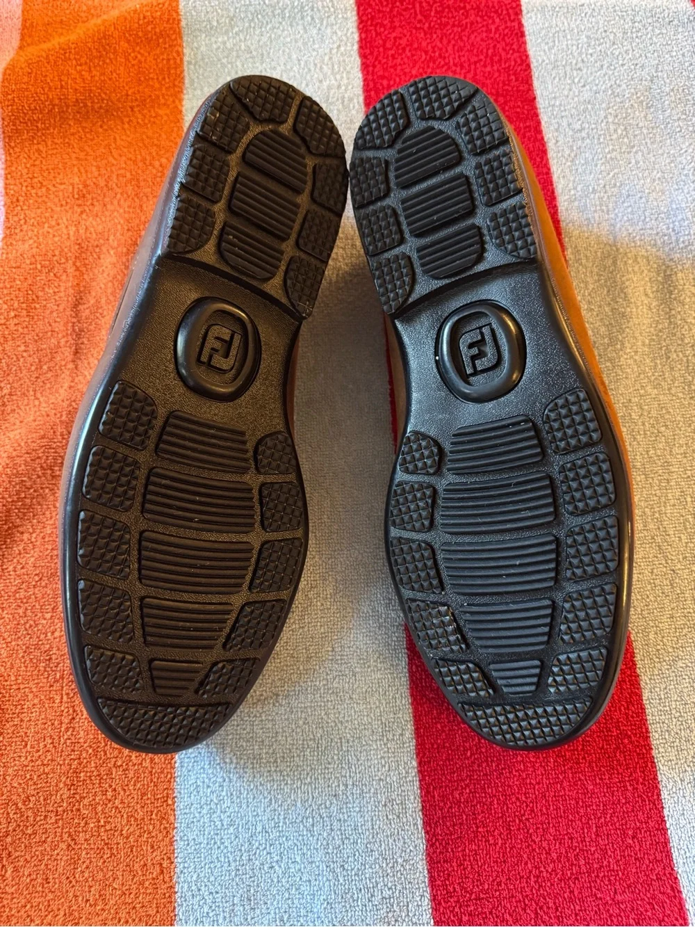 FootJoy Brown Leather loafers golf shoes